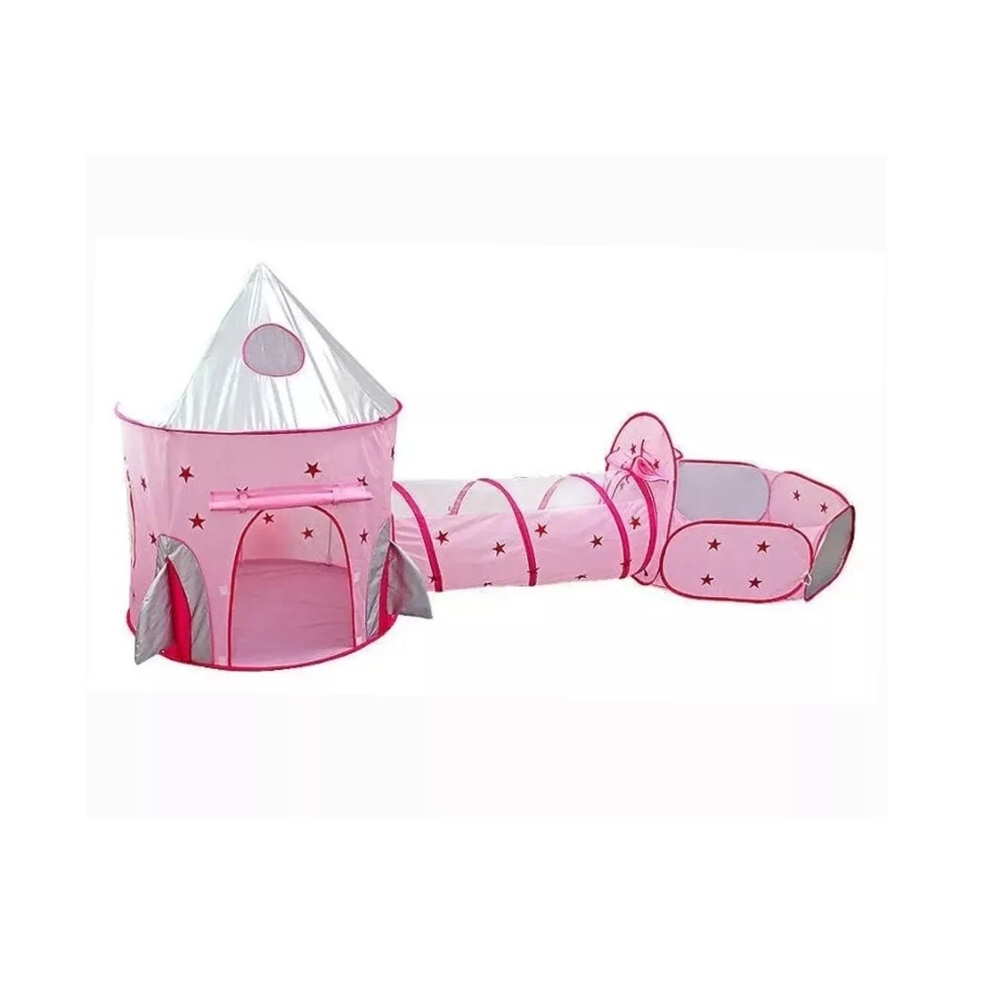 Carpa Infantil Castillo Con Túnel Piscina De Pelotas