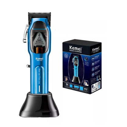 Maquina Para Cortar Cabello Original E Inalambrica Kemei 1763 Recargable