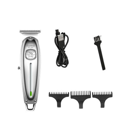 Recortadora De Pelo Profesional Full Metal Kemei 1949