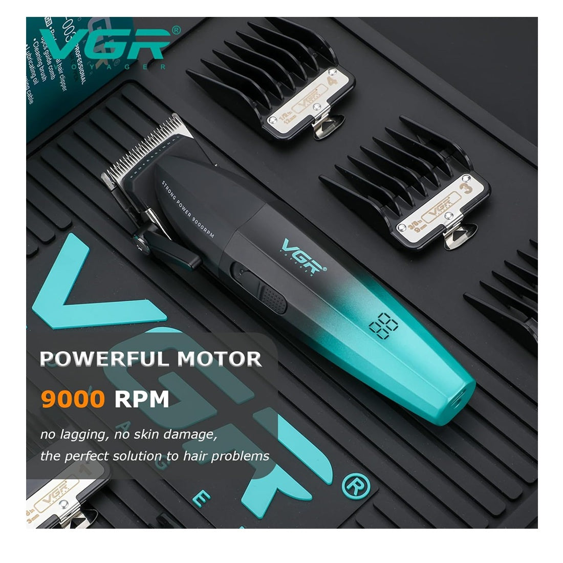 Maquina De Corte VGR Recargable Profesional V-003