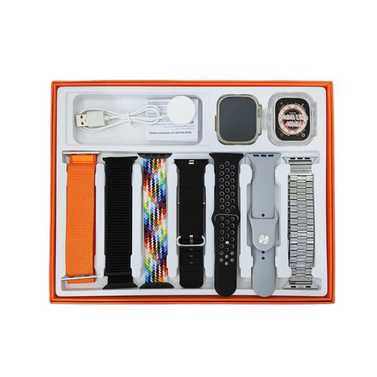 Reloj Inteligente Ultra 7 En 1  Smartwatch 7 Correas