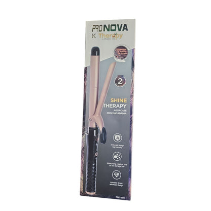 Pinza Rizadora De Cabello Pronova Aguacate Macadamia