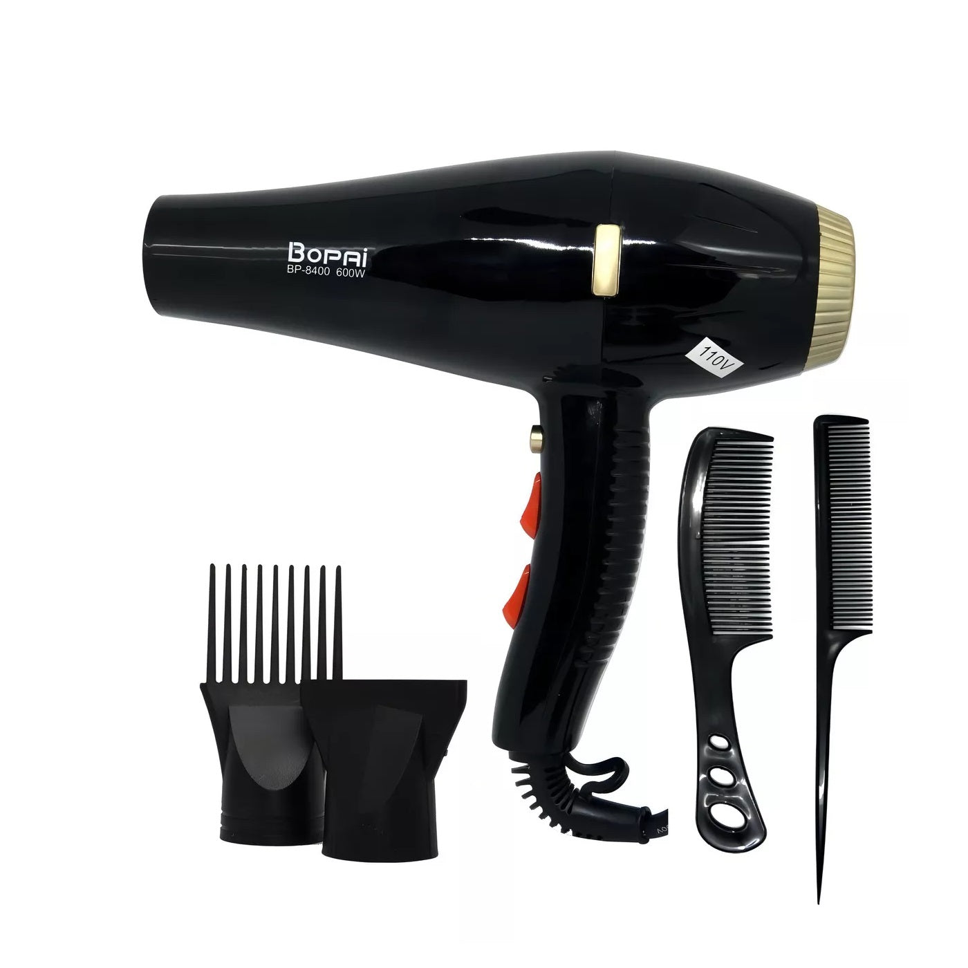 Secador Para Cabello 4 En 1 Bopai BP-8400