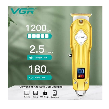 Maquina Patillera VGR V-956 Recortadora Inalambrica