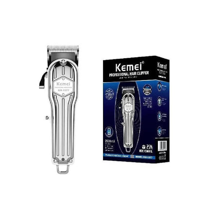 Maquina Peluquera Barbera Original  Kemei KM-1977 Recargable