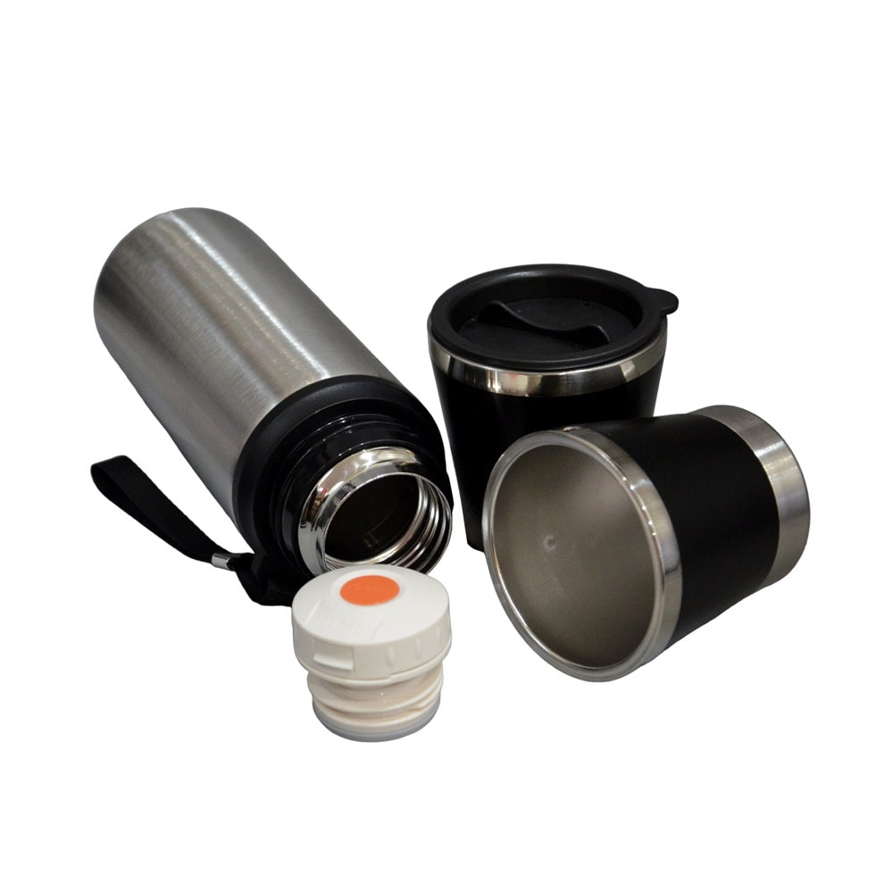 Termo Cup Gift Set De Acero Inoxidable 850 Ml