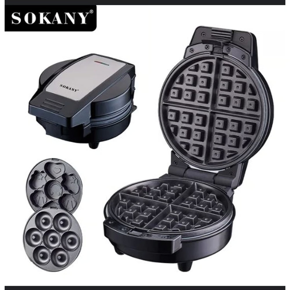 Waflera 3 En 1 Donas Y Cupcakes Sokany 08006