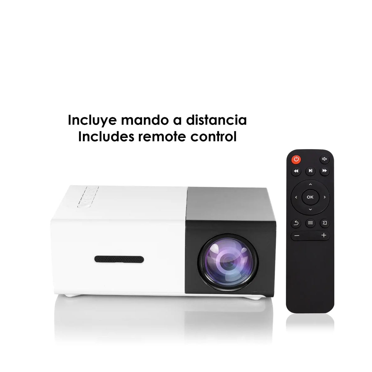 Mini Proyector LED Portatil Video Beams YG300