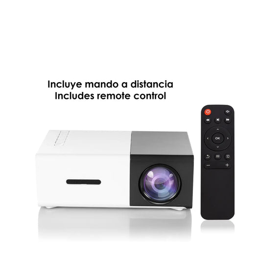 Mini Proyector LED Portatil Video Beams YG300