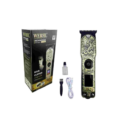 Maquina Patillera WAER Recargable Con Pantalla LED