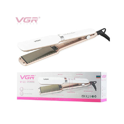 Plancha Para Cabello Original VGR V-520 Placa Ancha Revestida De Cerámica