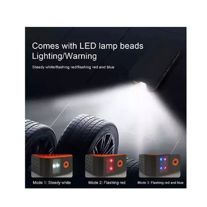 Inflador Inteligente Automatico Portatil Bici-Auto-Pelotas-Motos