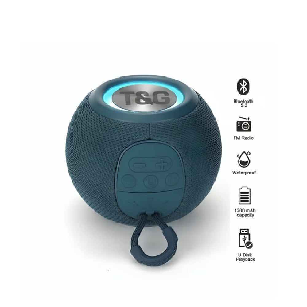 Parlante Inalambrico T&G TG-337 Bluetooth Radio FM