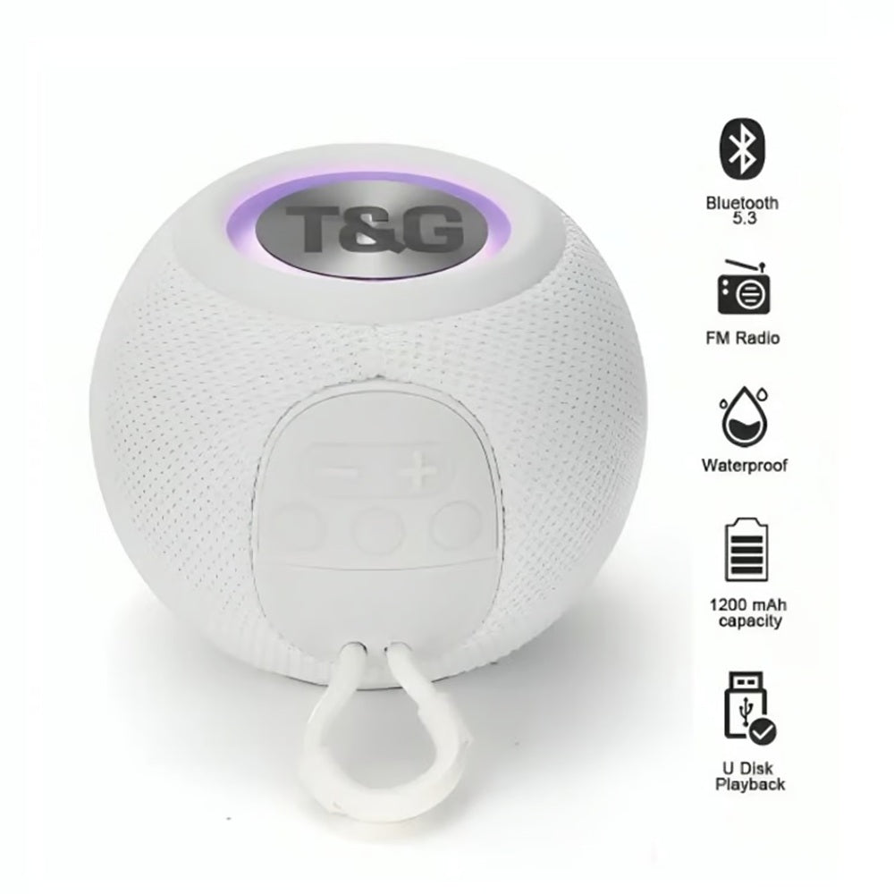 Parlante Inalambrico T&G TG-337 Bluetooth Radio FM