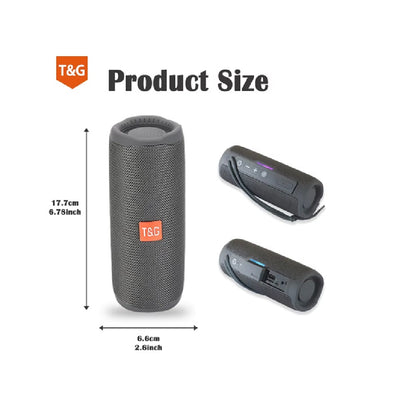 Parlante Con Bluetooth T&G 365 Recargable Portátil
