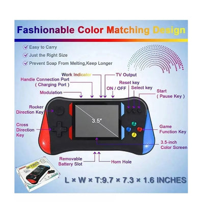 Consola Portátil Juegos Retro X7 500 Juegos