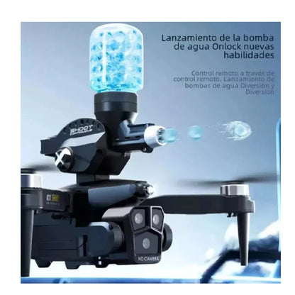Drone K11 Max Con Lanzador Hidrogel Doble Camara HD