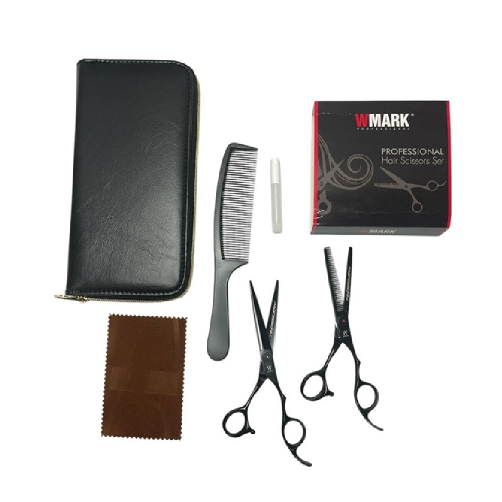 Set De Tijeras Para Corte De Cabello Original WMARK NG-002