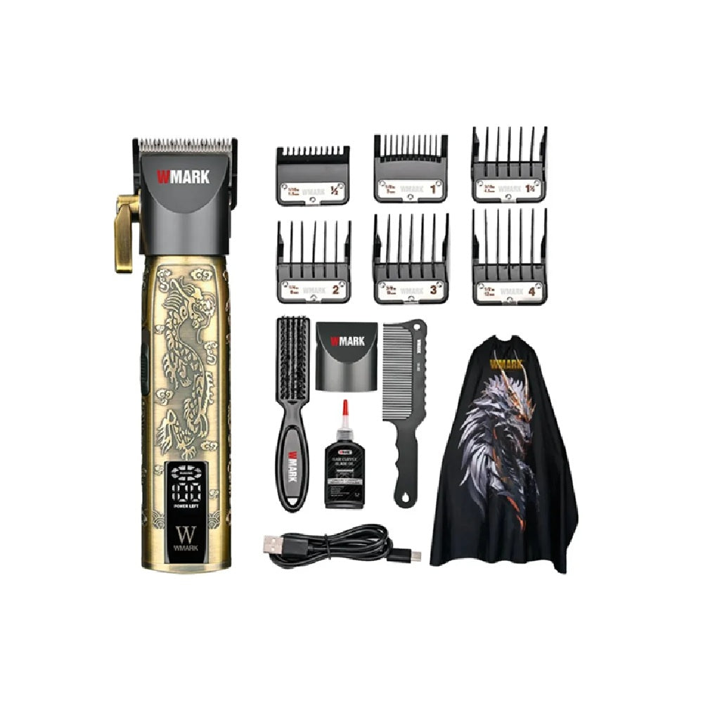 Cortadora De Pelo Profesional WMARK NG-2046 Recargable De Alta Velocidad