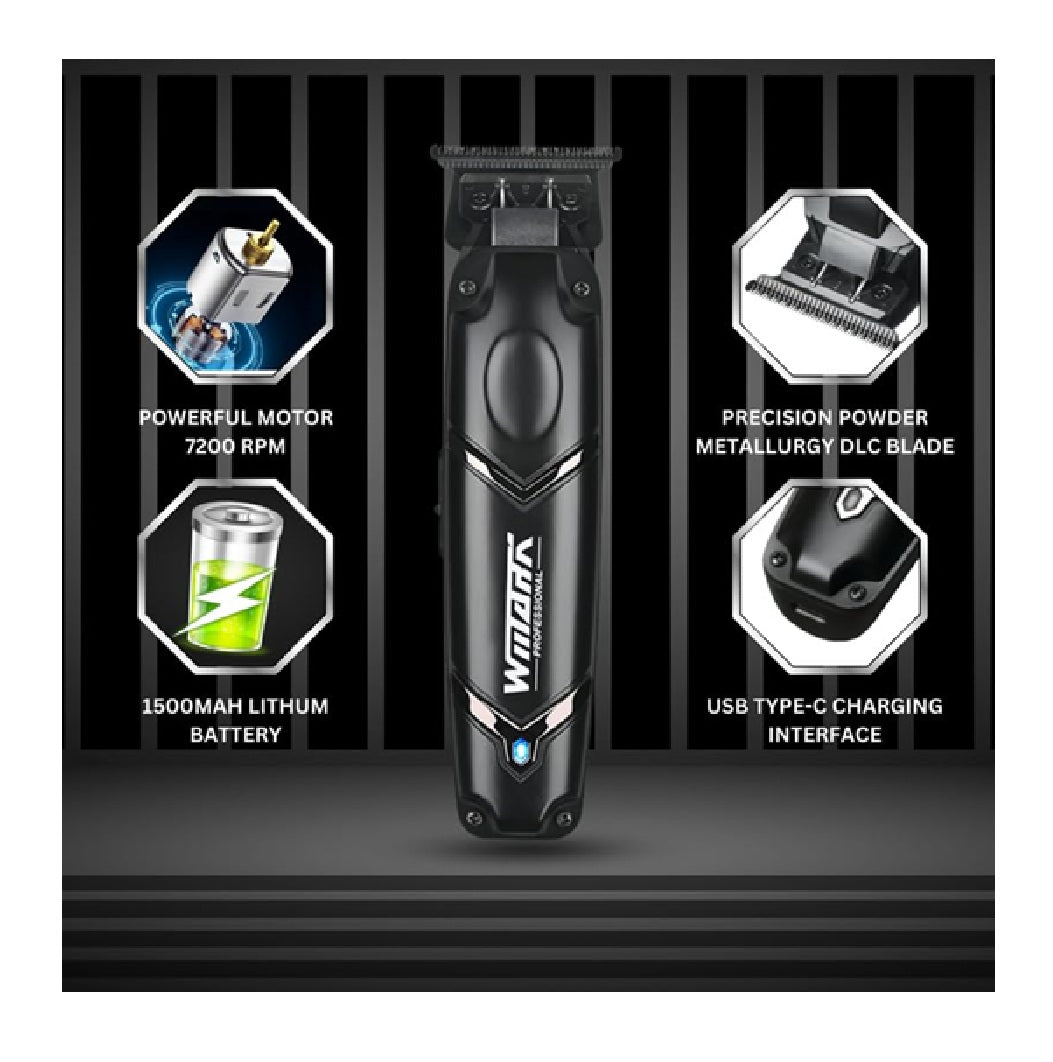 Recortadora Profesional WMARK NG-2048 Metal Premium