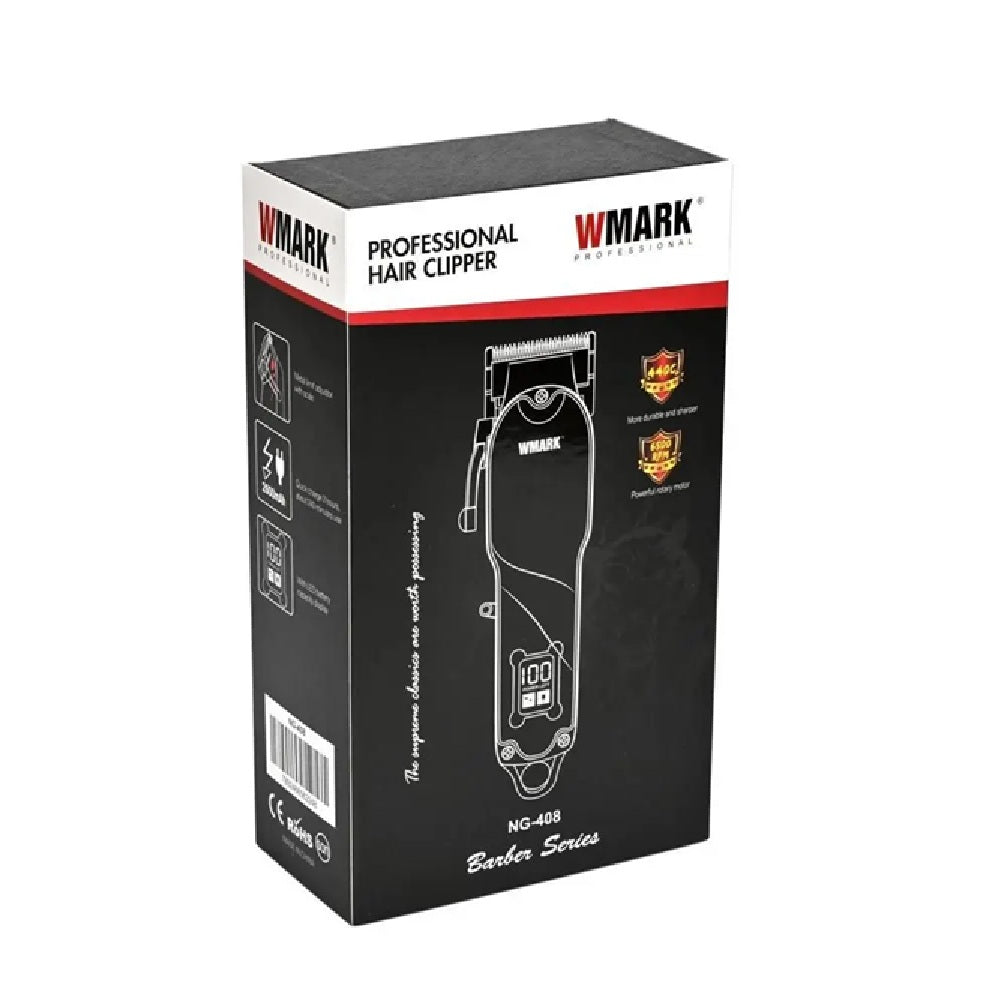 Cortadora De Cabello WMARK NG-408 Profesional E Inalambrica