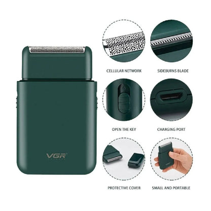 Afeitadora Inalambrica Original VGR V-390 Shaver