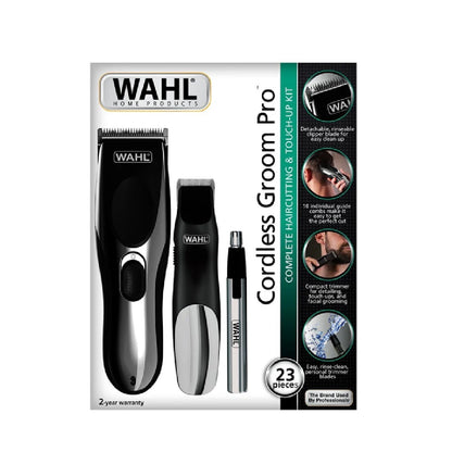 Cortadora De Cabello Profesional WAHL Cordless Groom Pro Kit
