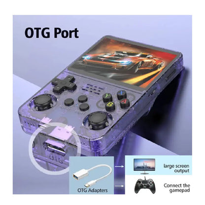 Consola Portatil De Videojuegos R36S Pantalla Full HD