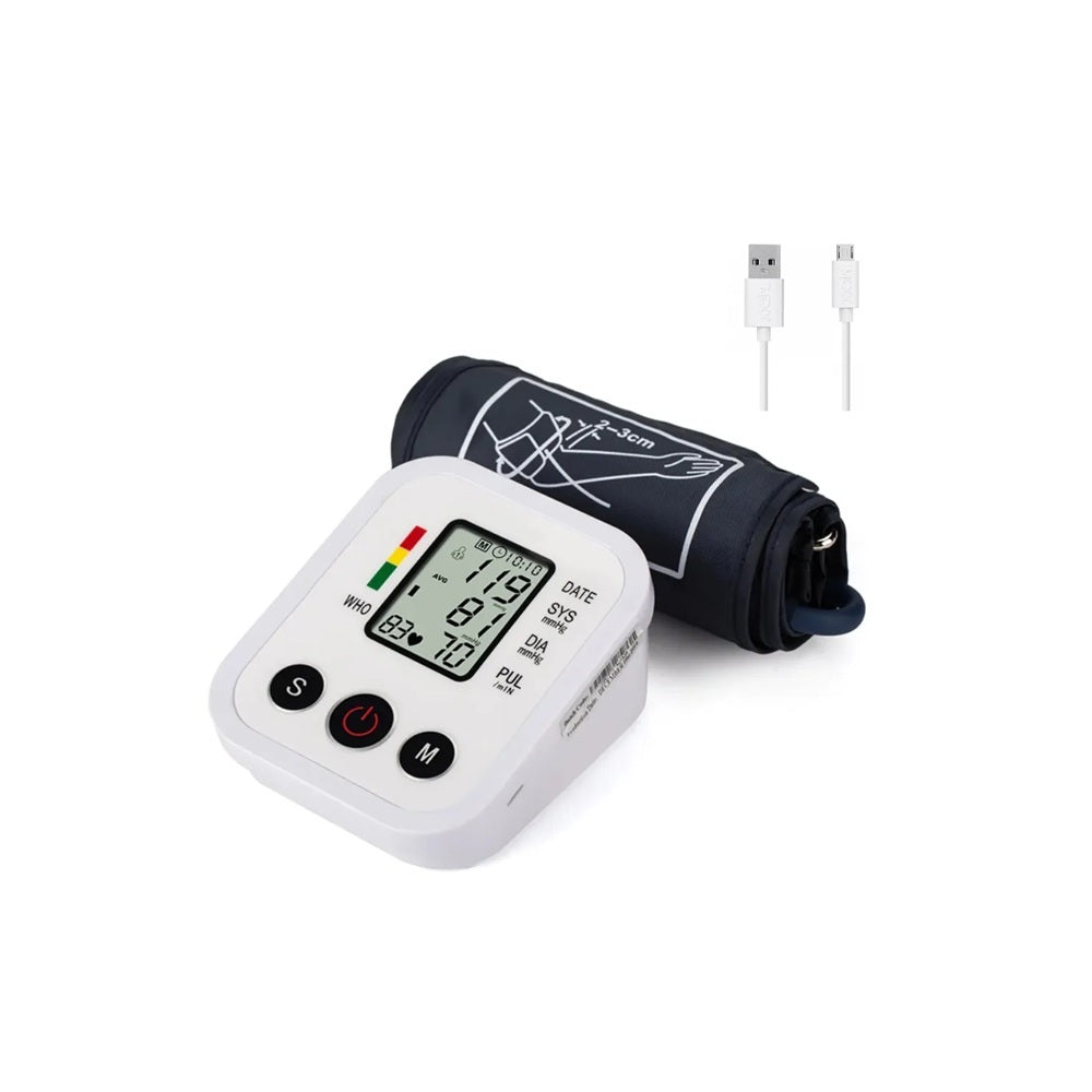 Tensiómetro De Brazo Digital Medidor De Presión Arterial