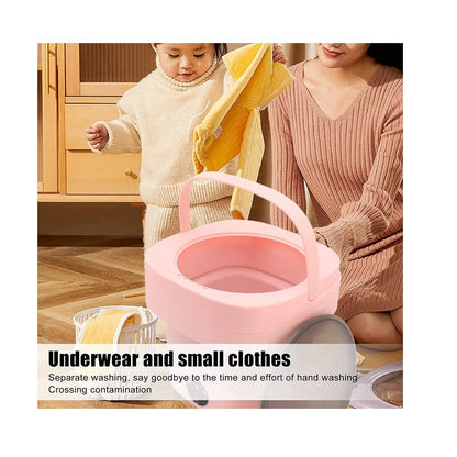 Mini Lavadora Portatil Plegable Centrifugado