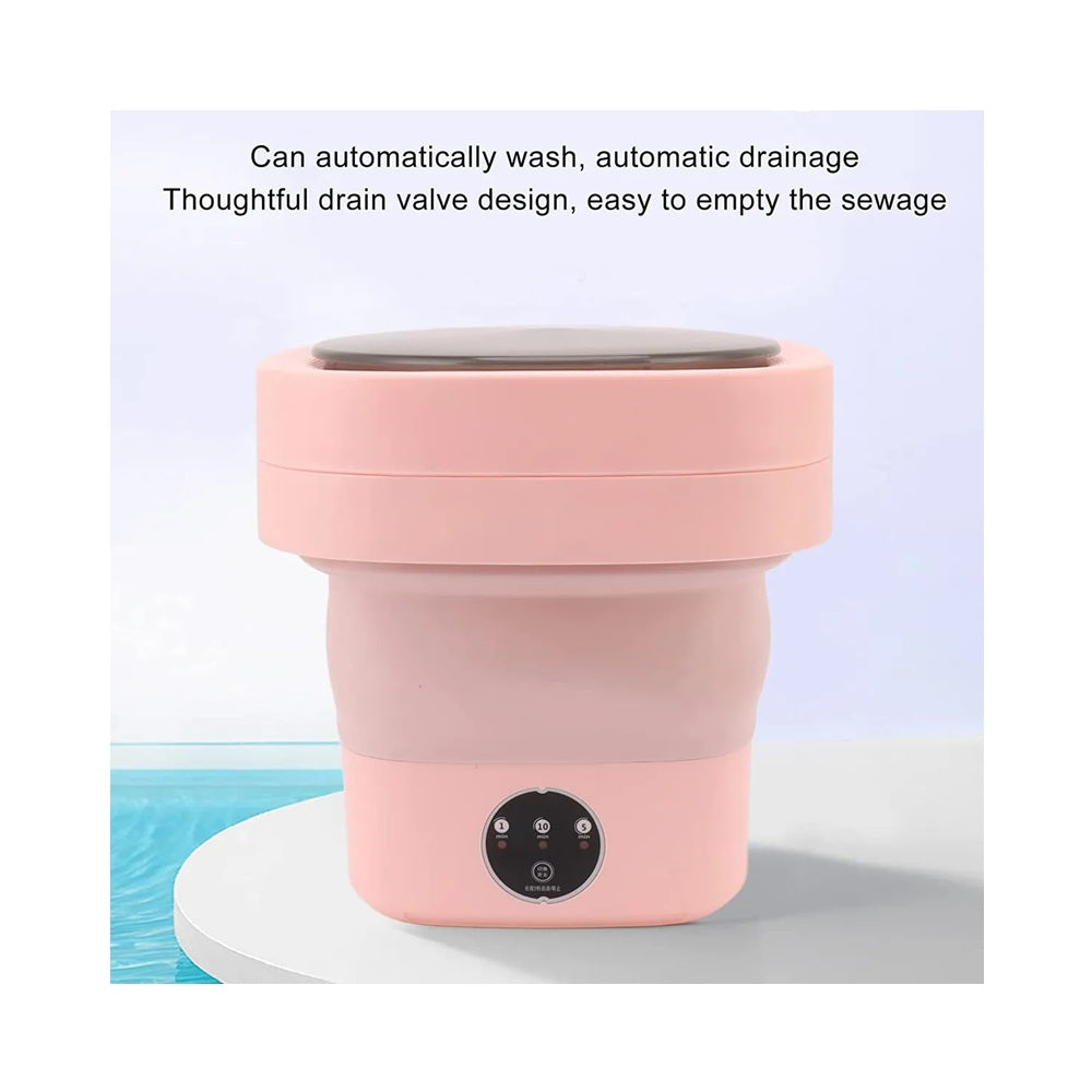 Mini Lavadora Portatil Plegable Centrifugado