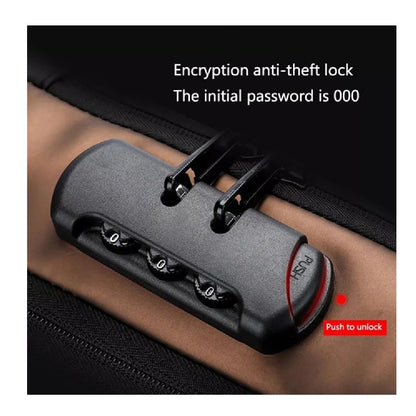 Mochila Morral Bolso Con Puerto Usb Impermeable Anti-Robo