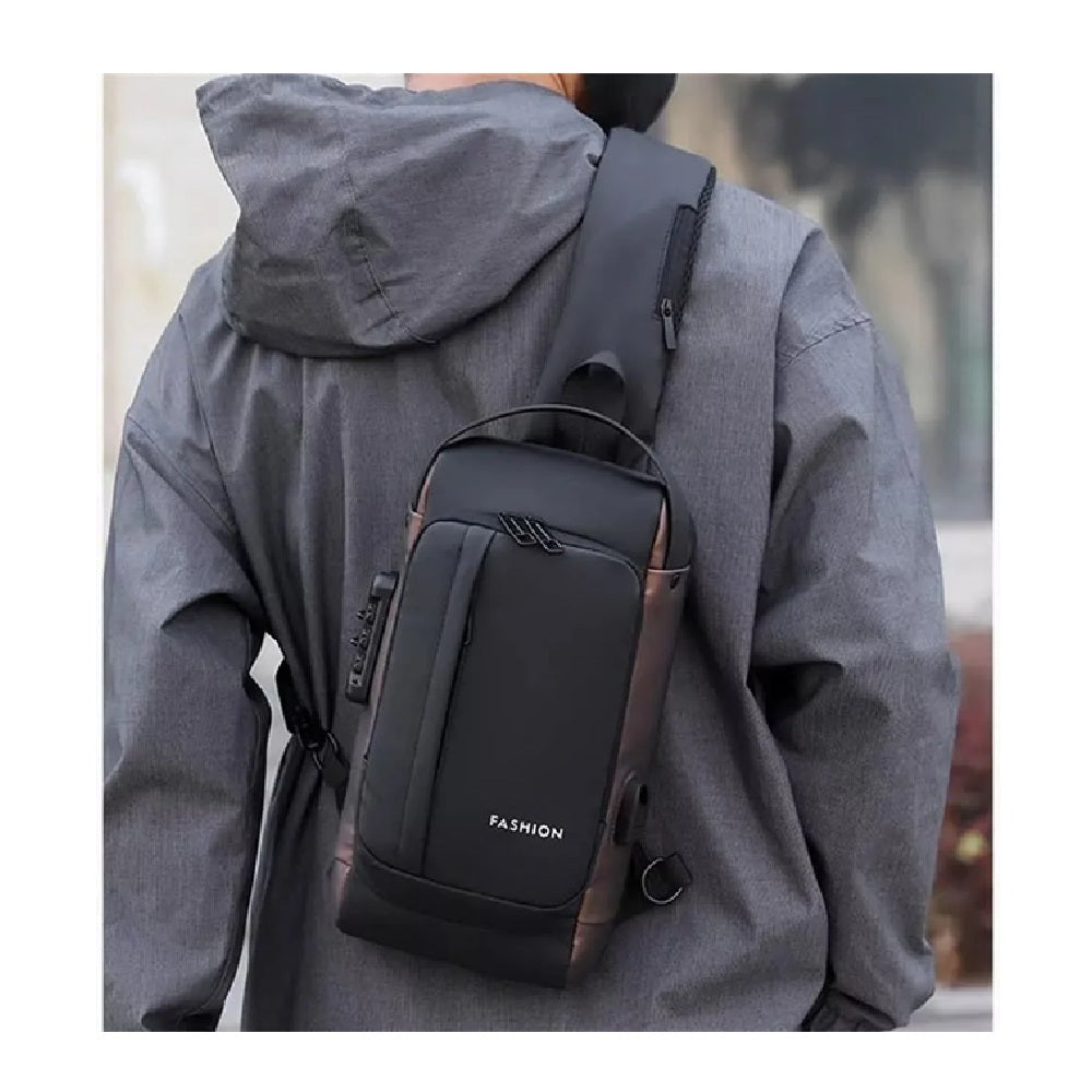 Mochila Morral Bolso Con Puerto Usb Impermeable Anti-Robo