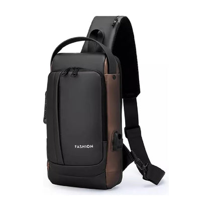 Mochila Morral Bolso Con Puerto Usb Impermeable Anti-Robo