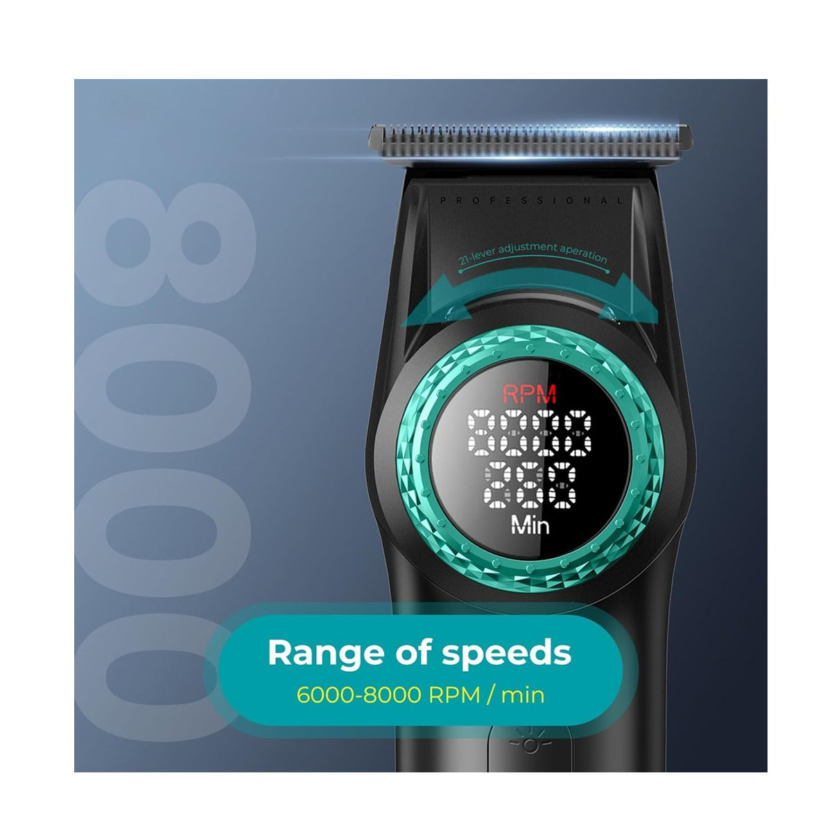 Cortadora De Cabello Profesional VGR V-977 8.000 RPM