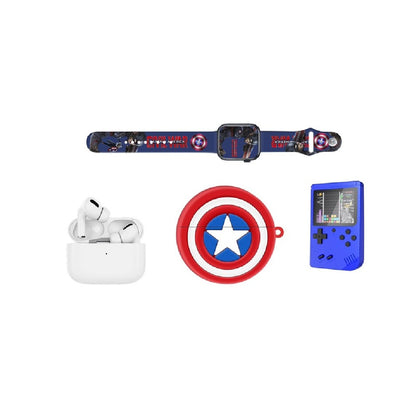 Combo Reloj Inteligente Para Niños Con Audifonos