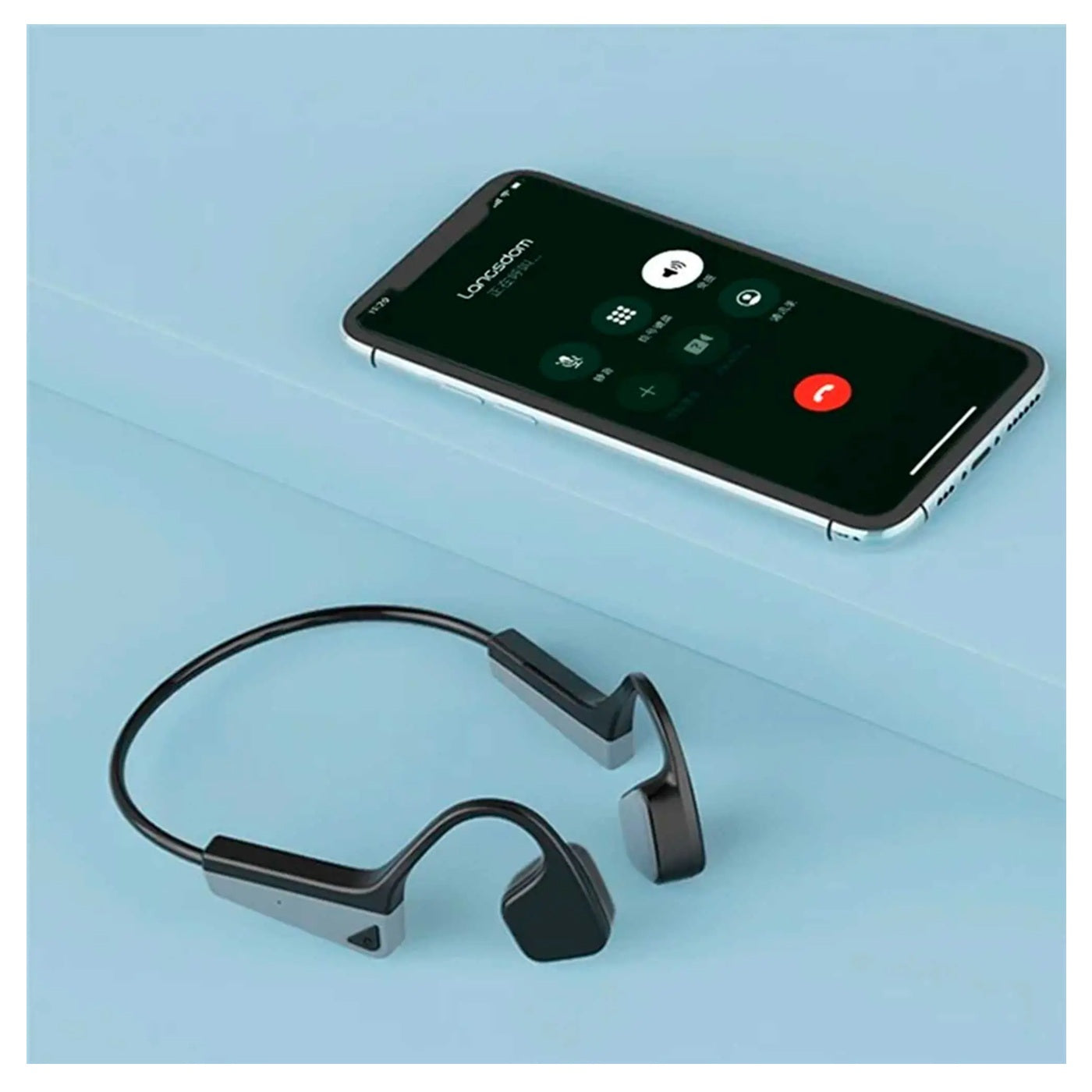 Audífonos Inalámbricos De Gancho Deportivo Con Conducción Ósea