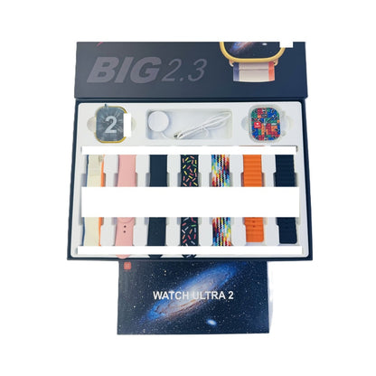 Combo Smartwatch Con Correas Intercambiables i40 Ultra 2