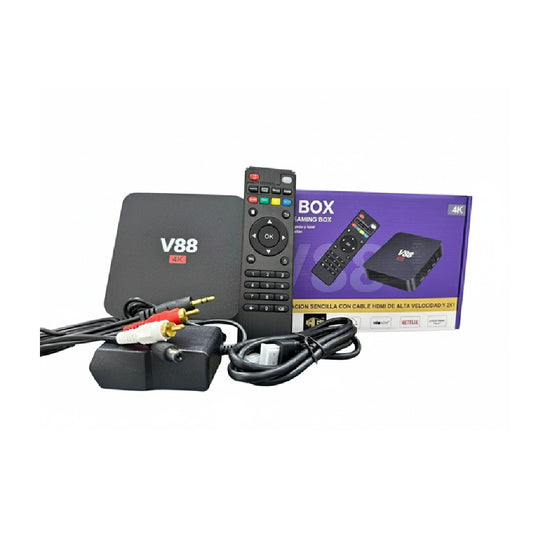 Tv Box 4K Streaming Box 4 GB Ram x 32 GB