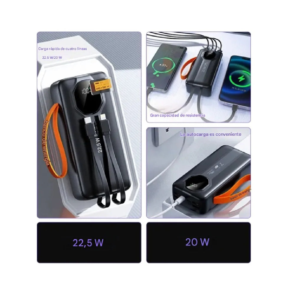 Power Bank Bateria Externa Kinotec De 50.000 mAh