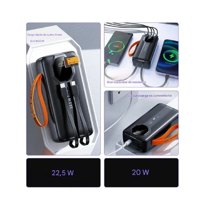 Power Bank Bateria Externa Kinotec De 50.000 mAh