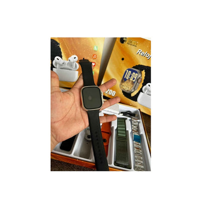 Combo Reloj Inteligente Con Audífonos Inalámbricos