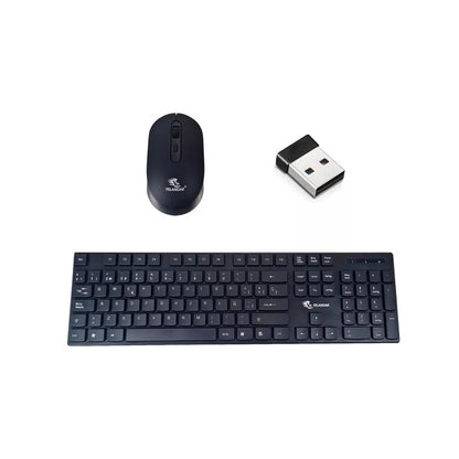 Kit Teclado Con Mouse Inalambrico W3100