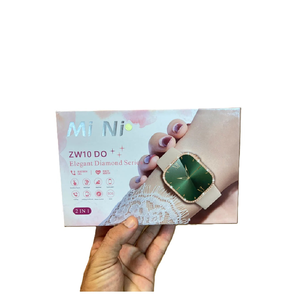 Combo Reloj Inteligente Para Mujer Smartwatch Mini ZW10