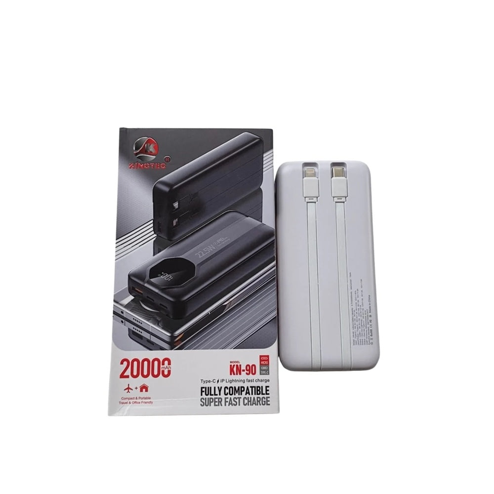 Power Bank Bateria Externa Kinotec De 20.000 mAh