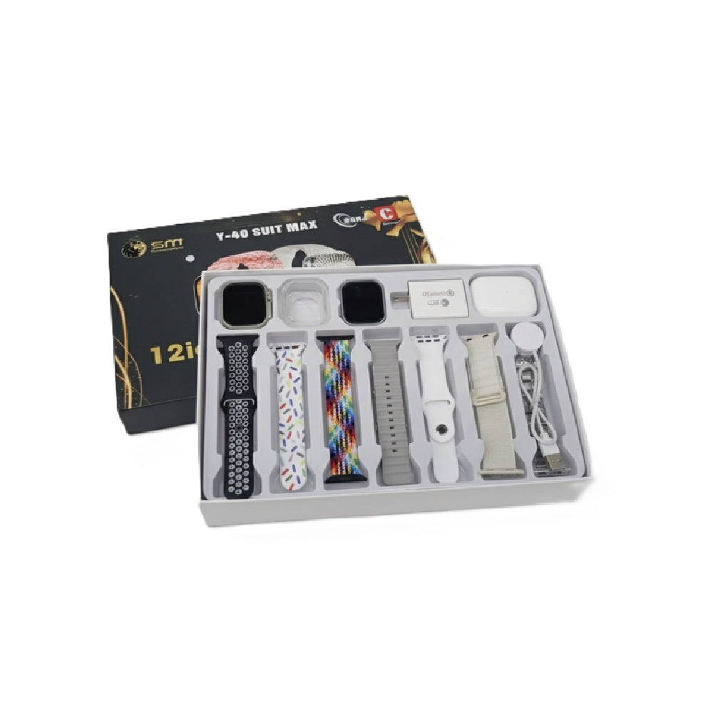 Combo Reloj Inteligente Smartwatch Con Correas Y Audifonos