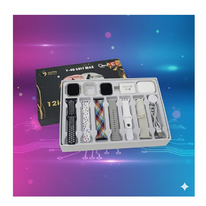 Combo Reloj Inteligente Smartwatch Con Correas Y Audifonos