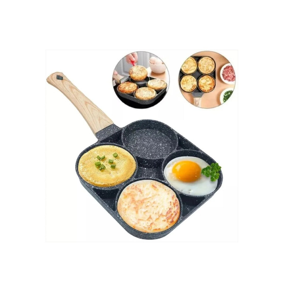 Sarten Para Cocina 4 Puestos Con Antiadherente