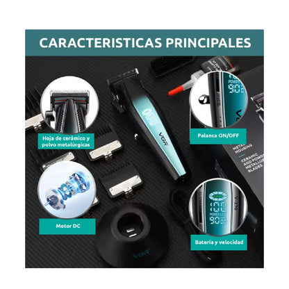 Maquina Patillera VGR V-992 Inalambrica Barbera