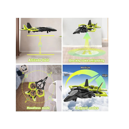Drone Avion Jet A Control Remoto X-22 Acrobatico